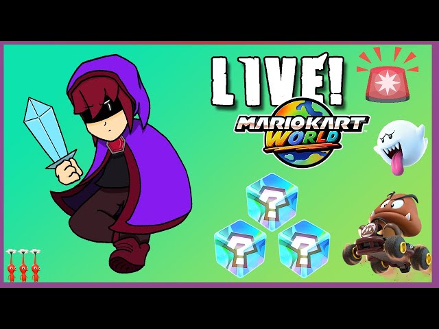 The Road is a suggestion | Mario Kart World 🔴LIVE🔴
