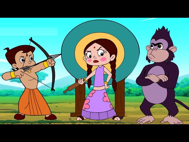 Chutki - Shararti Bandar Ki Mushkil | Funny Chhota Bheem Cartoons | Videos in Hindi