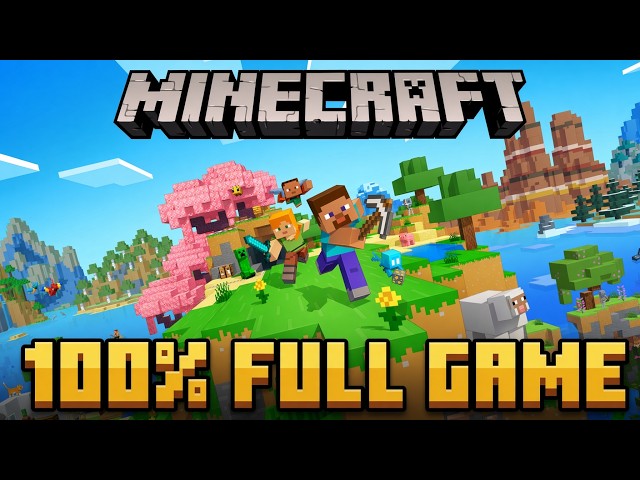Minecraft Survival: 100% Full Game | No Commentary