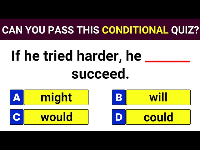 Second Conditional Quiz – Can You Pass This English Grammar Test?