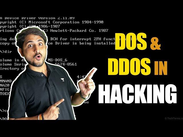 DOS & DDOS in Hacking | Cyber Security | Nitesh Kumar Singh | Unacademy Grow