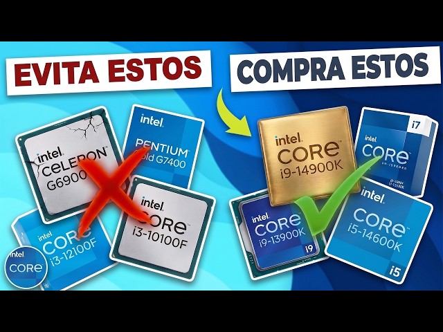 Todos los Procesadores INTEL EXPLICADOS (Guía DEFINITIVA 2026)