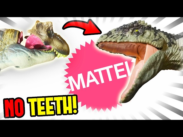 LOSING It Over Mattel's Horrible Jurassic World Quality Control.