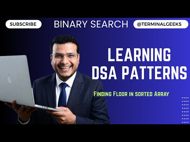Binary Search | Finding floor in sorted array