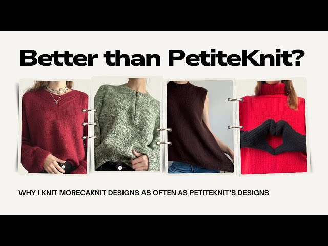 The Only Designer I Knit as Much as PetiteKnit: Morecaknit Ranking