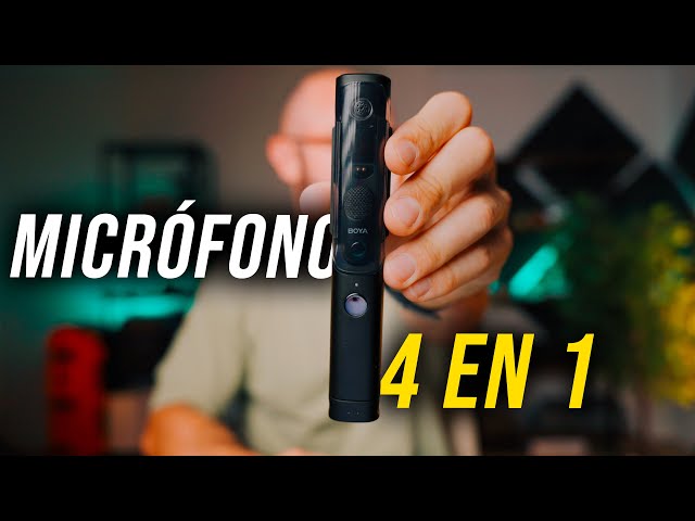 Boya Magic : El micrófono 4 en 1