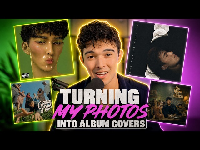 How I Used AI to Turn my Photos into Album CoversI!
