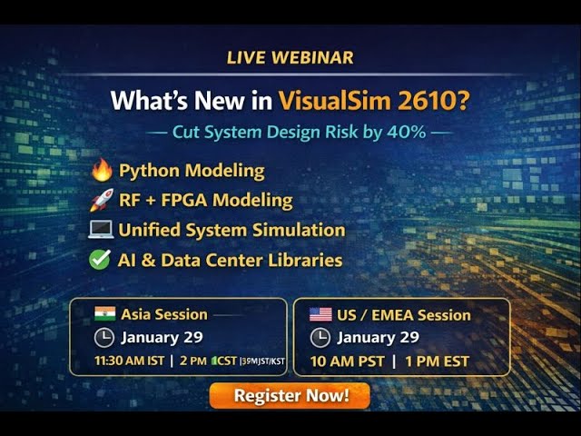 Introducing VisualSim 2610 The Next Leap in System Level Modeling