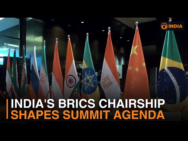 India's BRICS chairship shapes summit agenda