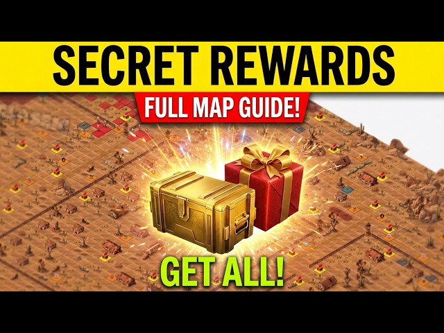 🔥FULL MAP with ALL HIDDEN PRESENTS, Chests and Secret Spots! 🎁 WoT Blitz