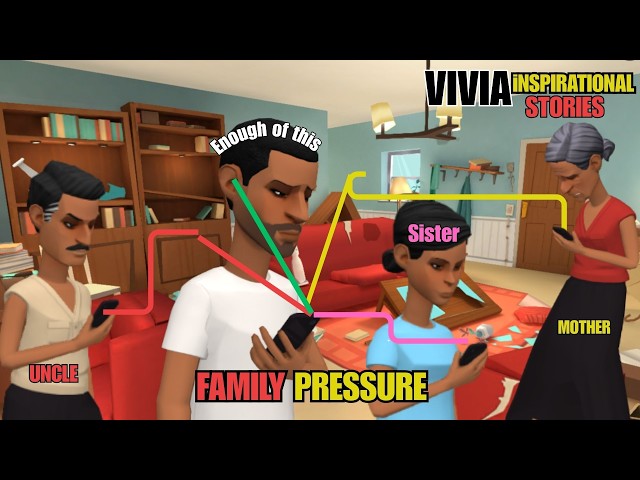 WHY YOU SHOULD NOT LET FAMILY PRESSURE DESTROY YOU. CHRISTIAN ANIMATION.