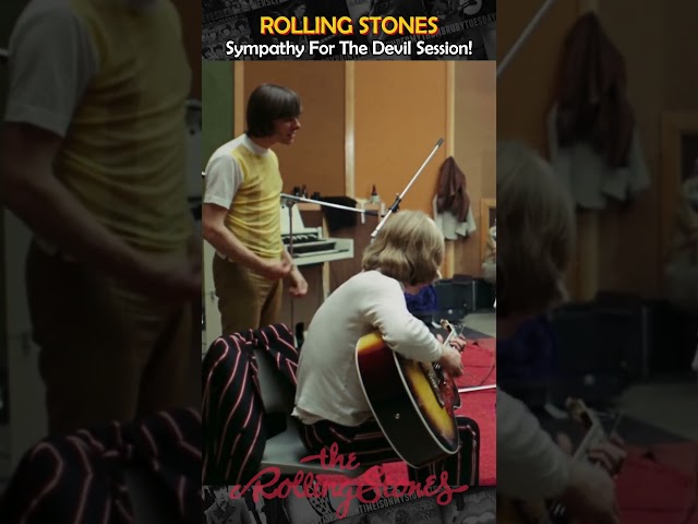ROLLING STONES: "Sympathy For The Devil" Session! #rollingstones #mickjagger #rocknroll #viral