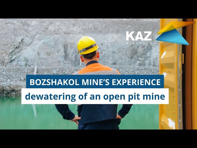 Dewatering of an open pit mine: Bozshakol mine’s experience