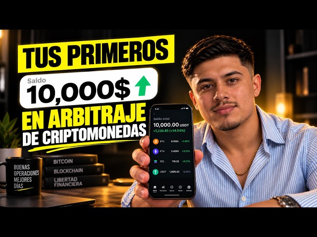 Tus primeros 10,000 $ en Arbitraje de Criptomonedas | Guía paso a paso para principiantes