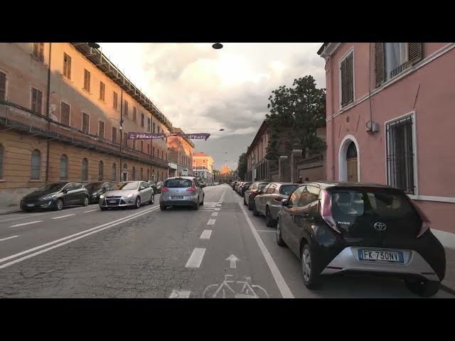 Ferrara’s City Center, New Bike Lanes 🚲 Corso della Giovecca, Italy POV ASMR