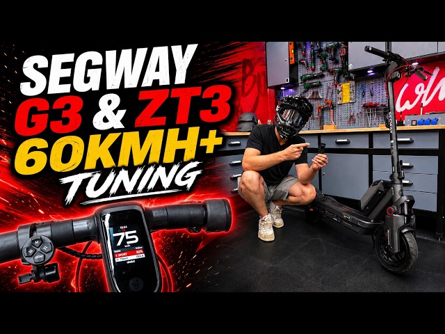 SEGWAY 60 KM/H+ TUNING - G3 & ZT3