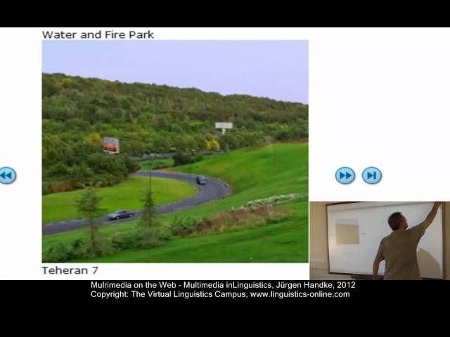 Multimedia on the Web - Multimedia in Linguistics