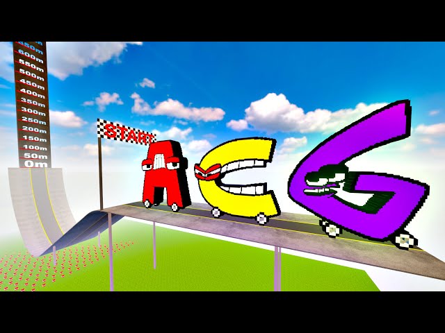 Alphabet Lore's Ultimate Jumping Challenge: How High Can It Go? | Teardown