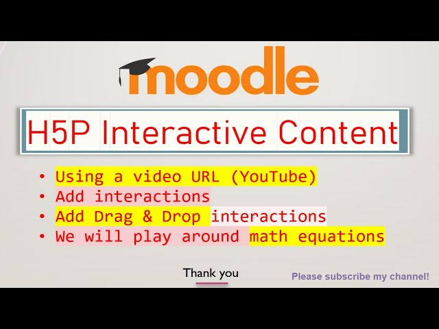 Interactive Content with H5P in Moodle: A Step-by-Step Guide | H5P in Moodle