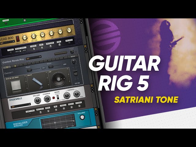 Guitar Rig 5 | Joe Satriani Inspired Tone!