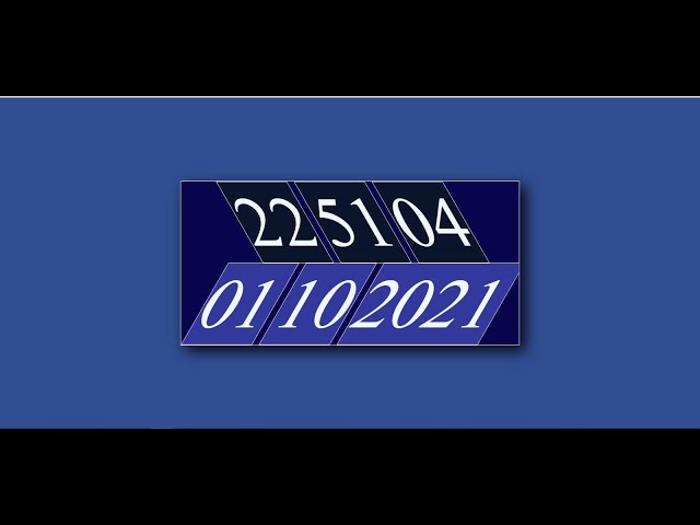 Clock with digital date by editor Html, css and javascript