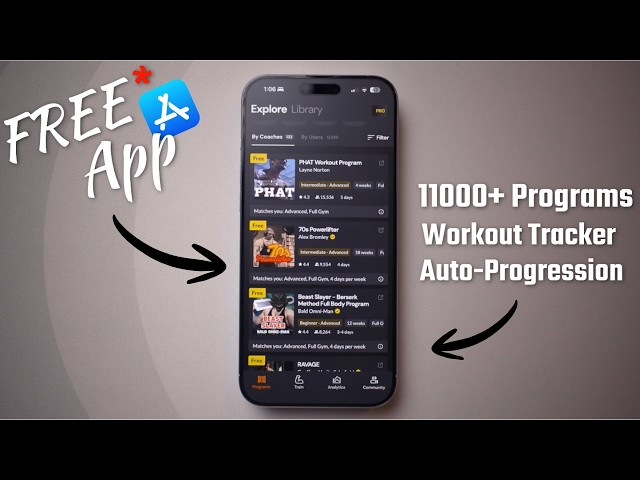 Finally.. a FREE Fitness App With Free WORKOUT Programs | Boostcamp Review