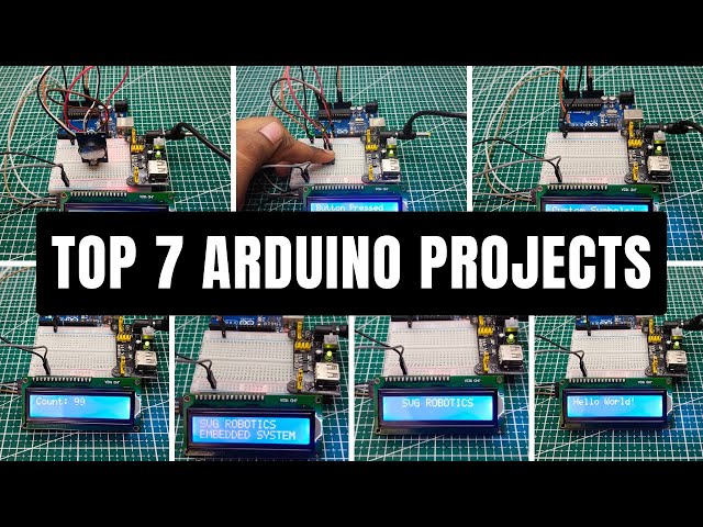 Top 7 Arduino Projects with LCD Display | Real-Time Ideas for 2025