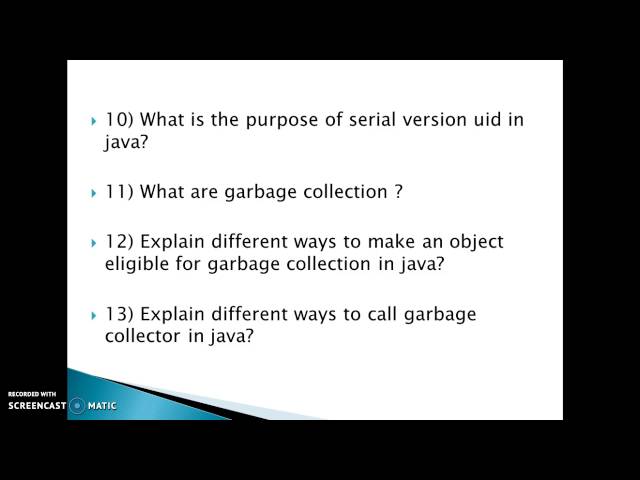 Top 30 Java Interview Questions 2016