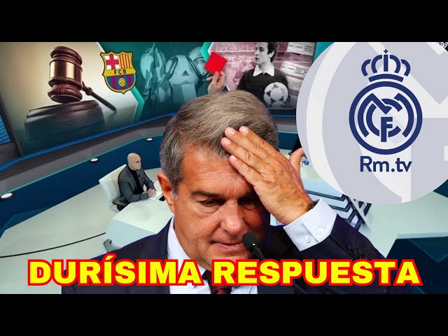 Real Madrid TV's scathing response to Joan Laporta puts Barça in their place: He committed perjury.