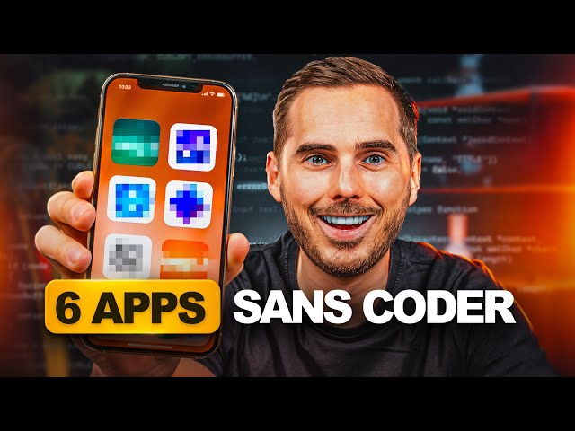 I created 6 apps without coding! (for less than €1500)