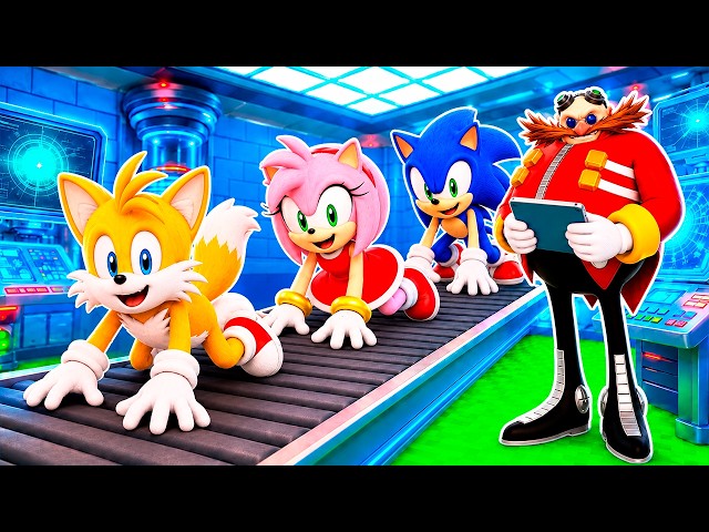 😱 DR. EGGMAN BUILDS A GIANT SONIC IN MINECRAFT!