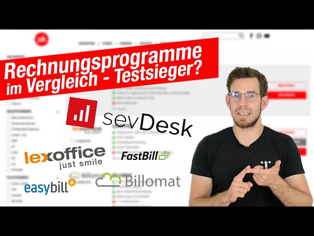 Rechnungsprogramm Vergleich: Welches ist das beste Tool für Selbstständige & Kleinunternehmer?