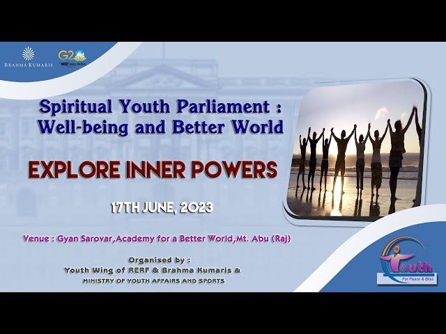 🔴Explore Inner Powers I Nalini Didi I Youth Wing I Gyan Sarovar I Mt. Abu I 17th June  @peacenewsgws