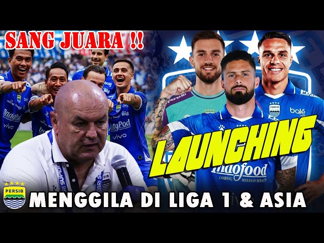 🔴OFFICIAL❗AFTER THE MID-SEASON CROWN COUP👑PERSIB LAUNCHING NEW PLAYERS, NATIONAL TEAM STARS & FOR...