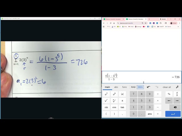 Math 3 Functions Sequence Series Study Guide Solutions Part 1