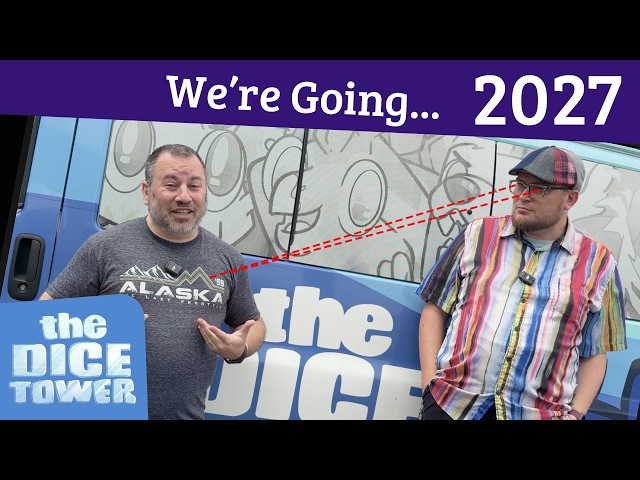 Dice Tower is Going to Alaska!