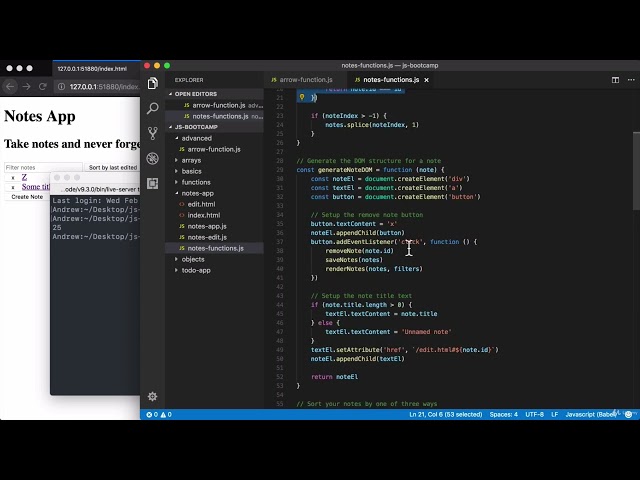 9. Expanding Our JavaScript Knowledge | 2  Arrow Functions Part I