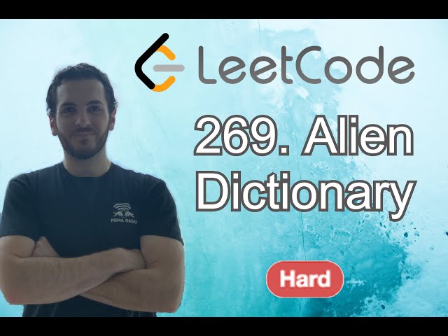 ALIEN DICTIONARY (Leetcode) - Code & Whiteboard