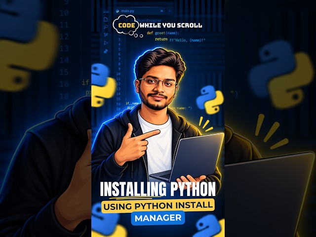 Installing Python on Windows Using the Install Manager | Python Tutorial - Part 2