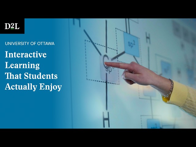 Interactive Learning That Students Actually Enjoy | University of Ottawa | D2L