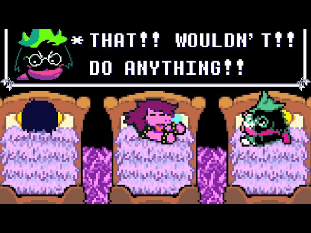 The Secret Dialogue Unlocked by Losing Early | Deltarune Сhapter 5 [SPOILERS]