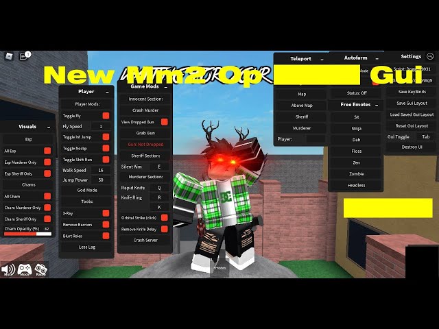 Murder Mystery 2 New Gui Script | New Best Mm2 Script | Eclipse GUI | Roblox