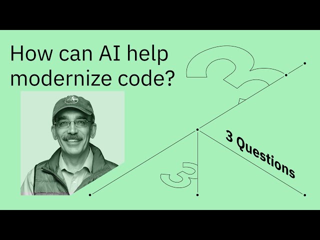 How can AI help modernize code?