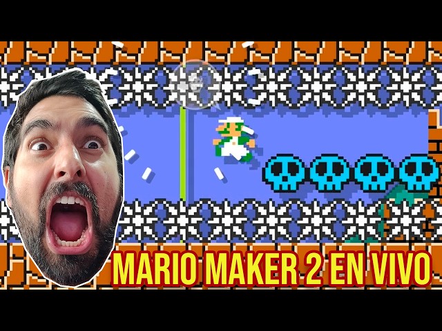 MARIO MAKER 2 DESAFIO EXPERTO INFINITO VAMOS PARA ALLÁ- Mario Maker 2 EN VIVO con Pepe el Mago (#27)