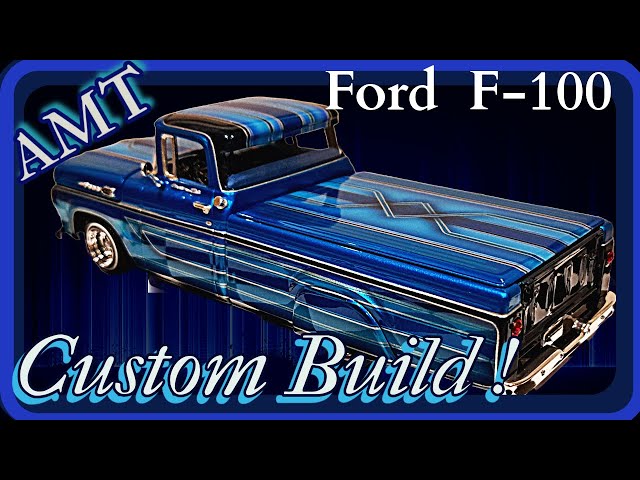 Custom Building the AMT 60 Ford. Model Car Building.