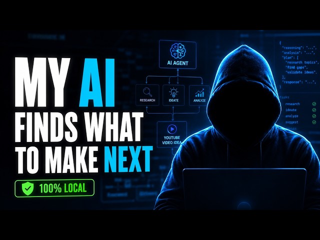 I Built a YouTube Research Agent with Python + Ollama  | 100% Local AI