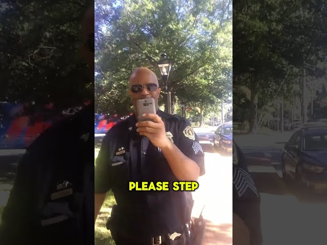 DUMB COP IS HERE...  #1stamendmentaudit #firstamendmentaudits #idrefusal #walkofshame #copgetsowned