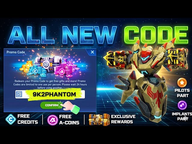 ⚠️ EXCLUSIVE ⚠️ MECH ARENA PROMO CODES 2026 LATE JULY 🎁 FREE MECHS & GREAT REWARDS! ✅