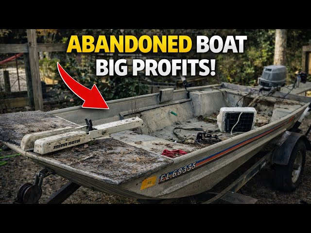 I Found a FREE Abandoned Boat… Can I Flip It for Profit?