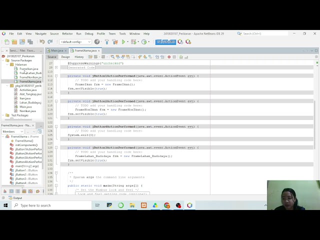 Project Aplikasi NetBeans